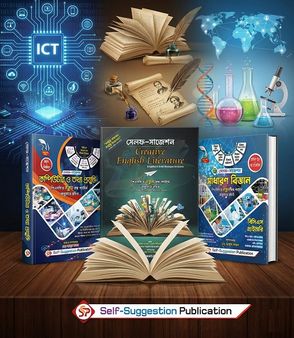 Self Suggestion 3 Books Combo (ICT, Science, English Literature)